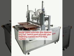 double-station automatic glue dispenser for  2x2 back-lit panel light