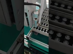 LED wall-washer light silicone glue application by 3 axis glue dispensing robot