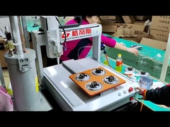 desktop glue dispensing robot for electric kettle base silicone application