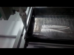 LED flood light gasket application by desktop glue dispensing robot  