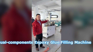 Customized Automatic Dual-components Expoxy Glue Filling Machine