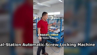 Dual-Station Automatic Screw Locking Machine