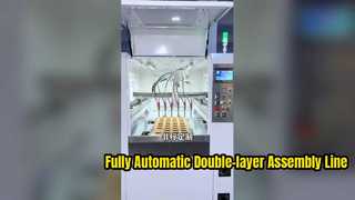 Linea di assemblaggio a doppio strato completamente automatica