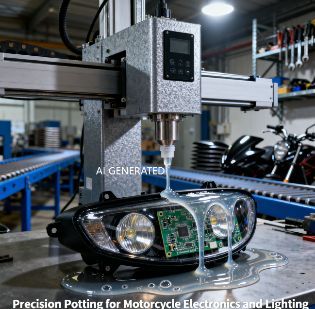 Latest company blogs about How does glue dispensing machine help motorbike parts industry