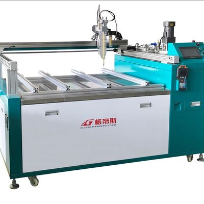 3 Axis Automated Adhesive Dispenser Black Silicone Gluing Dispenser Customized