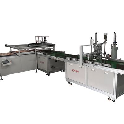 2x2 Panel Light Gluing Line 220V - 380V Glue Dispensing Systems