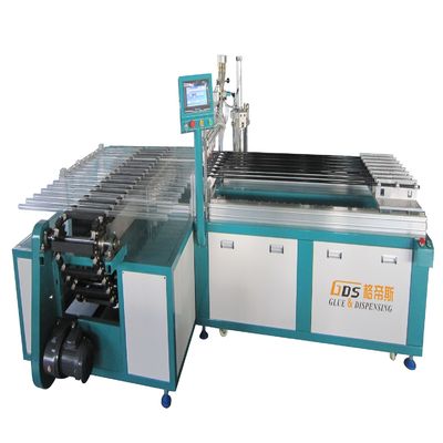 Buy 800pcs/H Automatic Assembly Line Customized Glue Dispensing Equipment For T8 Glass Tube online manufacture