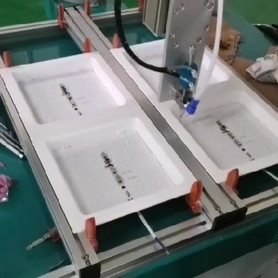 Buy 50 - 60Hz Glue Dispensing Machine 500mm/sec Automated Epoxy Dispenser 150W online manufacture