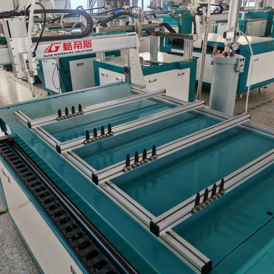 Buy 220V Automatic Glue Dispenser 1200*800*100mm CNC Glue Dispenser Machine 150W For Big Size Panel online manufacture