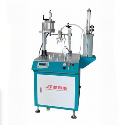 kopen Aangepaste assemblagemachine die geautomatiseerde dopvergrendelingsdraad levert, draadbuigt, klinken en testen voor lampmontage online vervaardiging