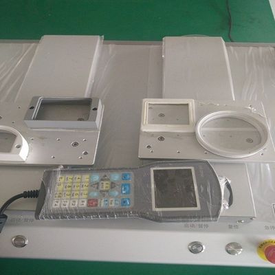 comprare Dispenser automatico di colla da tavolo con doppia stazione e doppio dispositivo per l'applicazione della colla su prodotti di piccole dimensioni fabbricazione online