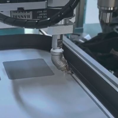 kaufen Robuster Industrie-Klebstoffapplikator für Badezimmerspiegel-Lichtrahmen on-line-Fertigung