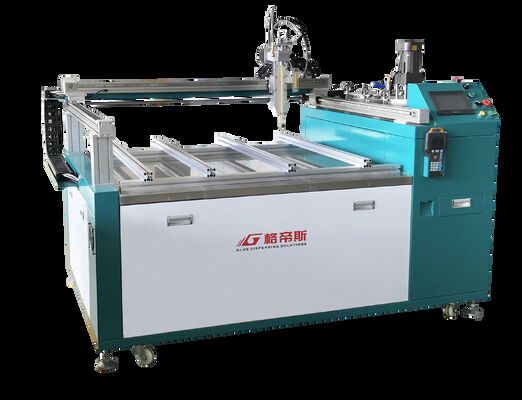 comprar Máquina de colocación de silicona con aspiración y calefacción automáticas de colocación de pegamento AB para la producción y sellado de controladores LED de alta capacidad fabricación en línea