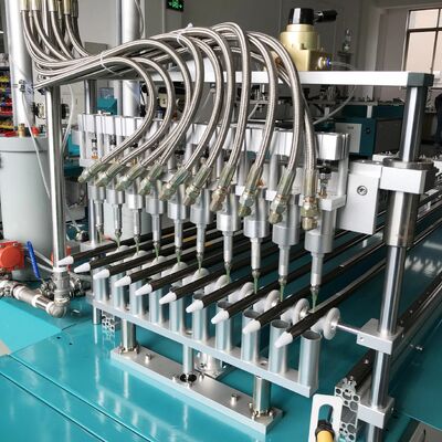 kopen 3 Assen Dispensermachine die een uniforme siliconen kleefdekking garandeert op complexe LED-module-geometrieën voor de productie van floodlights online vervaardiging