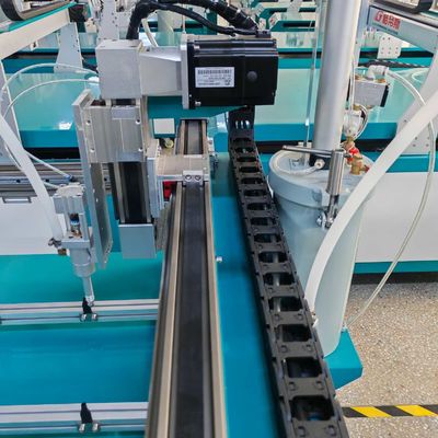 Automatic Glue Dispensing Robot 700*650*1200mm Adhesive Dispensing System 220V For Electric Oven