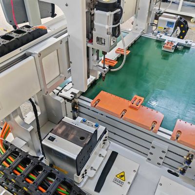 Automatic Screw Locking Machine with two independent stations to enhance assembly speed and maintain in panel light screw locking