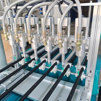 T8 Glass Tube Automatic Glue Dispenser 0.5Mpa - 0.8Mpa Adhesive Dispensing Robot