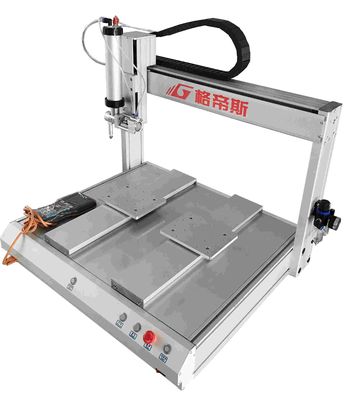 Equipamento de distribuição de silicone de estação dupla Robô distribuidor de adesivos de quatro eixos 70Kg