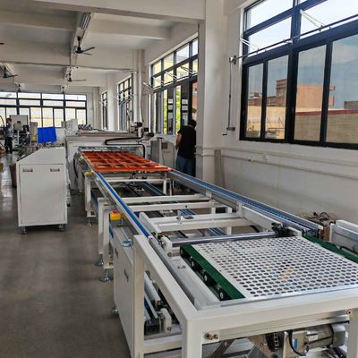 Full Automaitc Silicone Potting Machine Customized LED Production Line vaccuuming heating solution